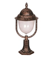 AVONNI BSU-68212-BKR-K Kahverengi Boyalı Dış Mekan Aydınlatma E27 ABS Polikarbon Cam 30cm