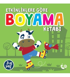 Etkinliklere Göre Boyama Kitabı - Yeşil