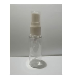20ml Şeffaf Plastik Şişe+sprey Başlık,dezenfektan Şişesi,medikal Şişe,boş Şişe,100 Adet