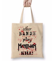 Manowar Kill With Power Bez Çanta Uzun Saplı