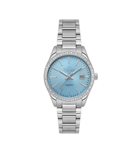 NC33-398305-AUMS SAFİR CAMLI KADIN KOL Saati 32 MM KASA ÇAPI