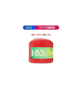 2UUL 183° Derece Red Skull Solder Sıvı Lehim 50gr