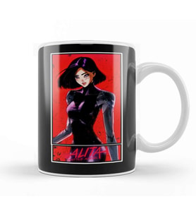 Alita Fanart Kupa Bardak Porselen