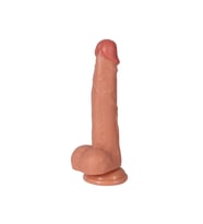 Archie Çift Katmanlı Ultra Yumuşak 21 cm Strapon Kemerli Penis