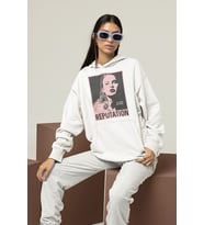 Oh Cause She Is Dead Yazılı Unisex Oversize Taylor Swift Hoodie
