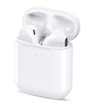Bluetooth Kulaklık Tws Kablosuz Kulakiçi Akıllı Işık Sensörlü 5.0 (Beyaz)