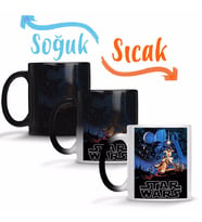 Star Wars Retro Sihirli Kupa Bardak Porselen