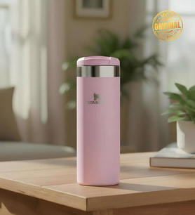 The AeroLight™ Transit Mug  Stanley Termos 0.47L (Pembe)