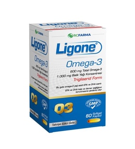 LIGONE OMEGA-3 KAPSUL  60 kapsül