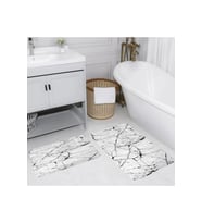 Eliana Home Baskılı 2'li Banyo Paspas Takımı RVG5110