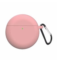 Microsonic Huawei FreeBuds 4 Mat Silikon Kılıf Rose Gold