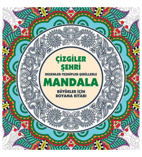 Çizgiler Şehri - Mandala (Büyükler İçin Boyama)