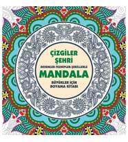 Çizgiler Şehri - Mandala (Büyükler İçin Boyama)
