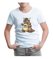 Pokemon - Kangaskhan Beyaz Çocuk Tshirt