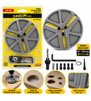HASSAS DENGELEME - DARBE DAYANLIKLI AYARLI DELİK TESTERE PANÇ SET 45-130MM (5343)