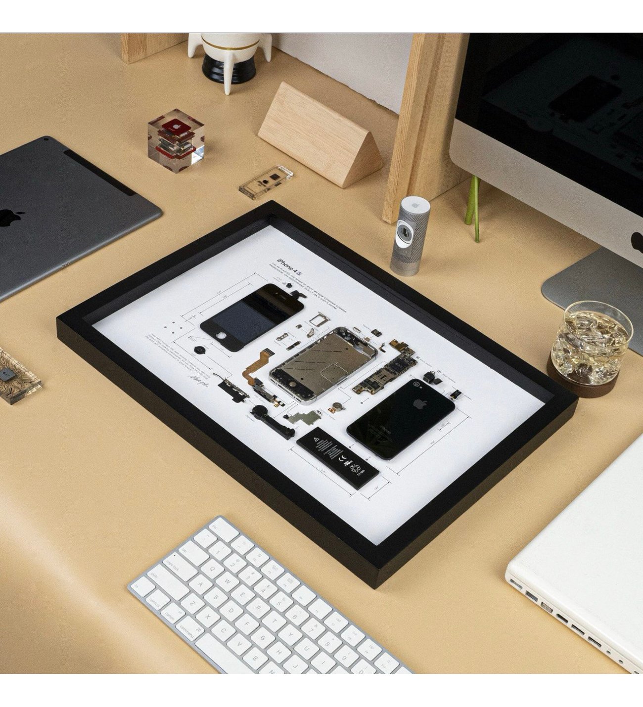 Ninastore Iphone 4s Çerçeve Sanatı Lüks Hediye