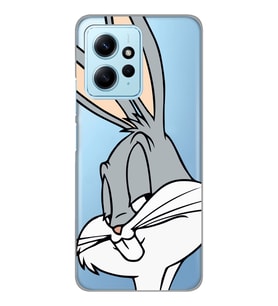 Redmi Note 12 4G Uyumlu Bugs Bunny Desenli Şeffaf Telefon Kılıfı