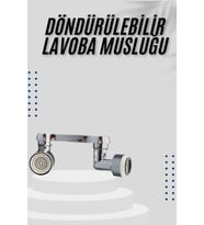 Dönebilen Musluk Başlığı Akrobat Mutfak Banyo Musluk Ucu Başlığı Oynar Başlıklı