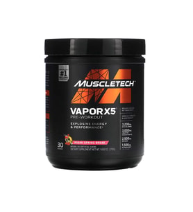 MuscleTech, VaporX5, Pre-Workout,9.6 oz (266 g) 30 Servis.EU Değil..Usa Versiondur!! 51.