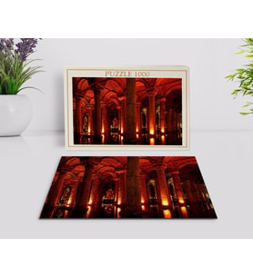 BK Home İstanbul Manzara 1000 Parça Profesyonel Puzzle-24