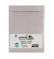 Torba Zarf 17x25 Cm Kraft 90 Gr Silikonlu 100'lü 1 Paket Artlantis 170*250 Mm Torba Zarf Kraft 100 lü 1 Paket (Renksiz)