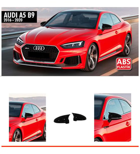 Audi A5 B9 / 2016-2020 Batman Yarasa Ayna Kapağı