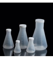 Erlenmeyer SETİ (50+100+250+500+1000) ml (Beyaz)