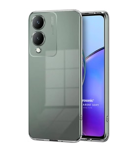 Microsonic Vivo Y17s Kılıf Transparent Soft Şeffaf (Renksiz)
