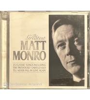 (Plak Değildir CD dir) CD The Greatest Matt Monro CD (Karışık)