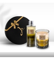 Delicate Soul 300gr Mum & Delicate Soul Kolonya 250ml Hediye Seti (Kahverengi)