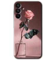 Galaxy A15 Kılıf HD Desen Baskılı Kılıf - Retro Gül