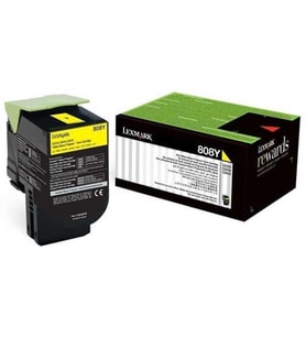 Lexmark CX310-80C80Y0 Sarı Toner