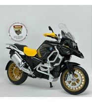 BMW R1250 GS Maket Motor - 1:12 Diecast Altın Jant