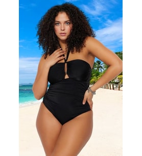Konforlu Plus Size Mayo Tasarım Büyük Beden Battal Boy UV Korumalı Su Sporları İçin