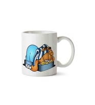 Garfield Odie Cartoon Clip Art Porselen Kupa Bardak