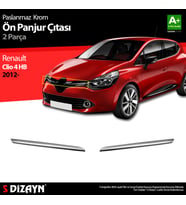 Renault Clio 4 HB Krom Ön Panjur 2 Prç. 2012-2019