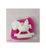 YY0323 Sallanan Unicorn Silikon Kalıp