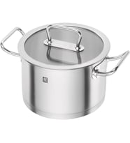 Zwilling Derin Tencere, 20 Cm, Yuvarlak, 18/10 Paslanmaz Çelik (Çok Renkli)