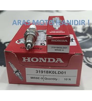 Honda Dio 110 Buji Orjinal Servis Kodlu MR8E-9 Ngk Tüm Yıllara Uygun -Arasmoto (Siyah)