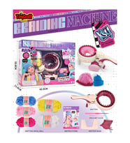 Oyuncak Bere Atkı Örme Makinesi Full Set Çocuklar İçin Yaratıcı Örgü Tasarım Seti