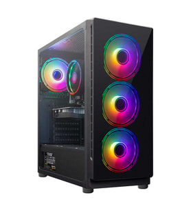 DangerZone 192-7 Kumandalı 4x Argb Fan USB 3.0 400W ATX Gaming Bilgisayar Kasası