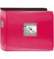 Lexroo Pioneer T-12JF/C 12"X12" Jumbo Dikişli Suni Deri Metal Köşe 3 Halkalı Bağlayıcı Karalama