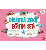 Dikkatli Zeka Eğitim Seti 1. Kitap 3
