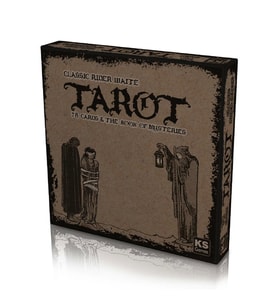KS GAMES T102 TAROT CLASSIC RIDER WAITE 78 CARDS & THE BOOK OF MUSTERIES