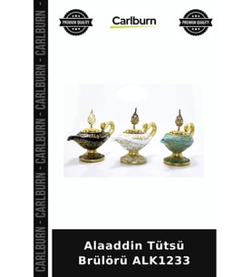Özel Üretim Dekoratif Hediyelik Aksesuar Ev Dekorasyonu Otantik Alaaddin Tütsü Brülörü ALK1233
