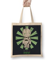 Marvin Paranoid Android Retro Japanese Bez Çanta Uzun Saplı