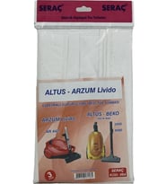 Seraç Altus Arzum Livido Süpürge Torbası 3 Lü Kd:064