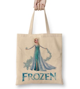 Frozen Elsa Bez Çanta Uzun Saplı