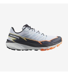 Salomon 472952 Thundercross Heather/India Ink/Shocking Orange Erkek Outdoor Ayakkabı (Gri)