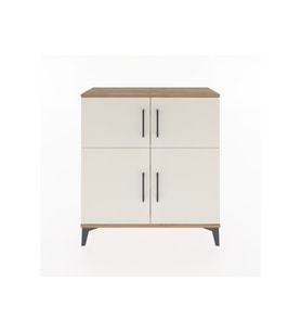 Arges Şifonyer 3 Raflı 4 Kapaklı 88x30x96 Çam-Aytaşı